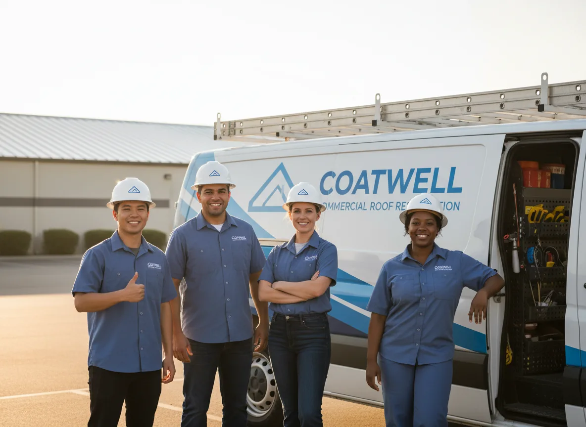 Commercial roof coating company in Dry Prong, LA